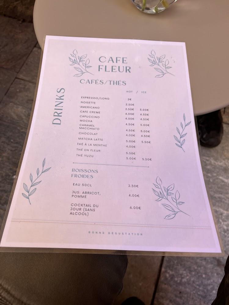 Café Fleur - Menu Image 4